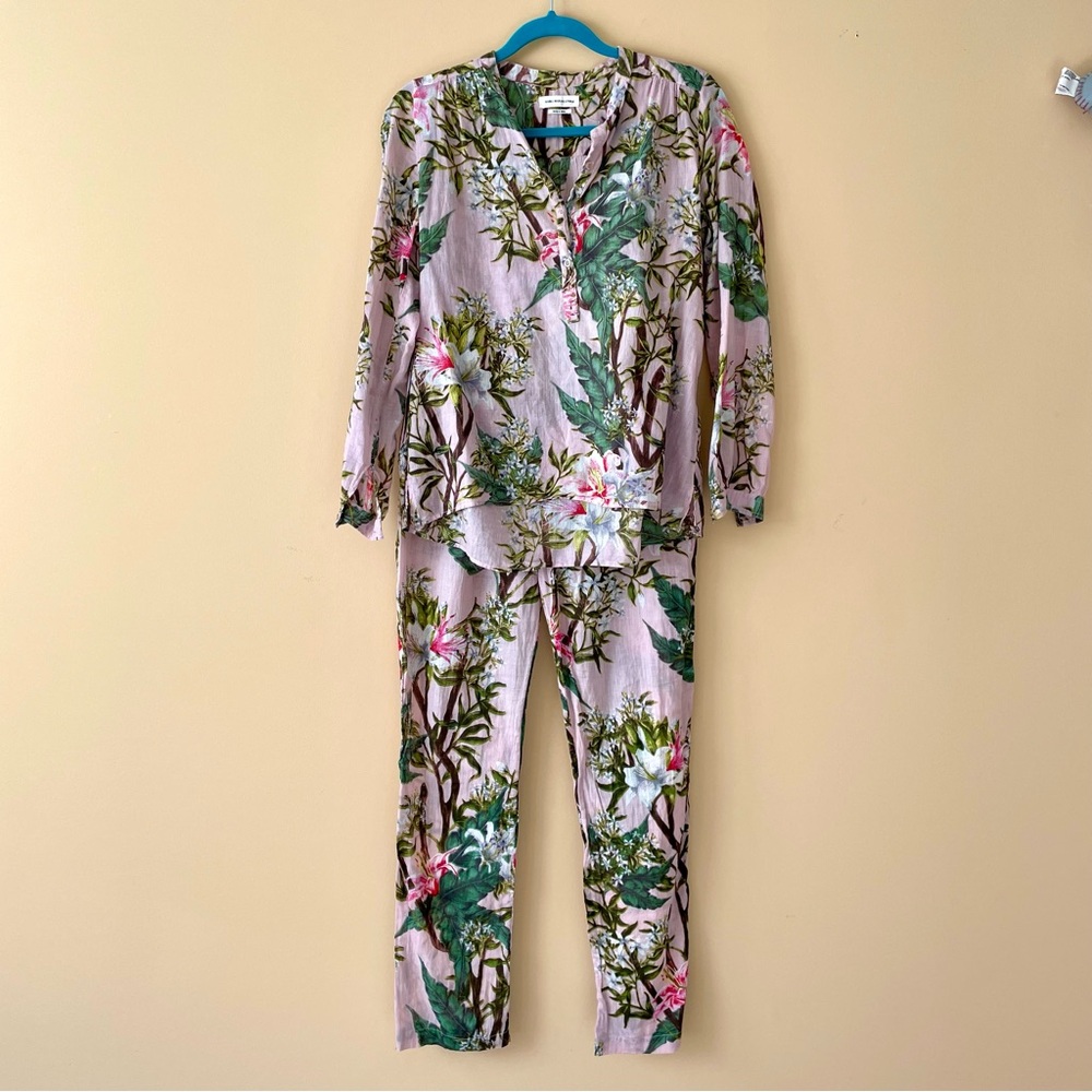 ISABEL MARANT Etoile Floral Cotton Pajama Set size 38